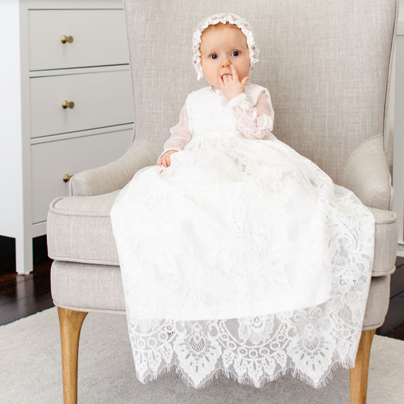 Girls Christening Gowns – Baby Beau and ...